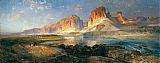 Nearing Camp on the Upper Colorado River by Thomas Moran